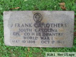 Corp James Franklin "frank" Carothers