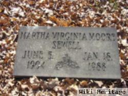 Martha Virginia Moore Sewell