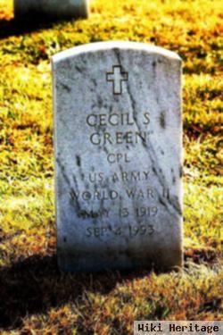 Cecil Selvin Green