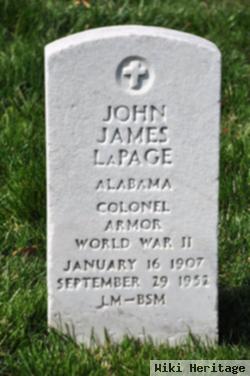 John James Lapage