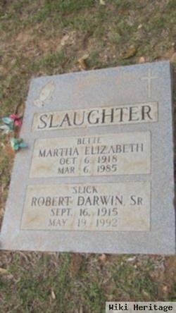 Martha Elizabeth "bette" Slaughter