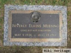 Beverly Louise Elkins Meusing