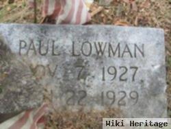 Paul Lowman