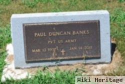 Pvt Pau Duncan Banks