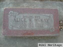 Alice W Mckay