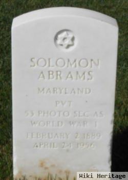 Solomon Abrams