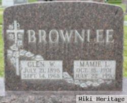 Mary L "mamie" Martin Brownlee