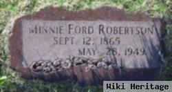 Minnie Runkle Ford Robertson