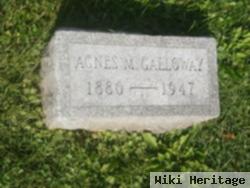 Agnes M Galloway