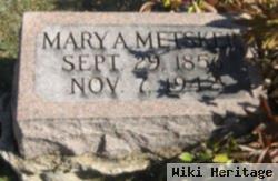 Mary A. Ackley Metsker