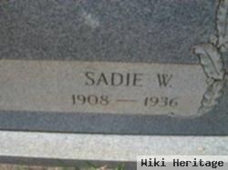 Sadie W. Isenhower