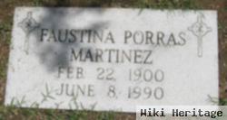 Faustina Porras Martinez