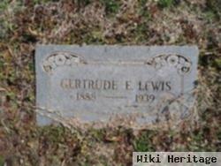 Gertrude Edith Dixon Lewis