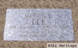 Marion Eloise Slaton Lee