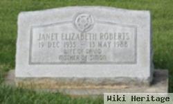 Janet Elizabeth Roberts