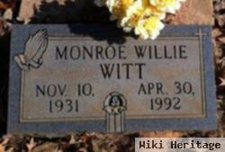 Monroe Willie Witt
