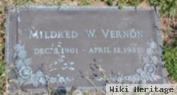 Mildred W Vernon