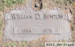 William D Bunton