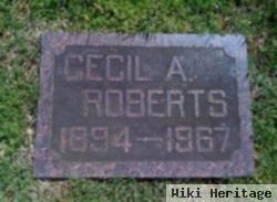 Cecil A Roberts