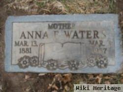 Anna F Fitzpatrick Waters