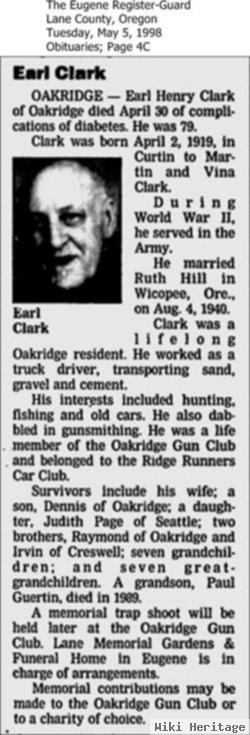 Earl H. Clark