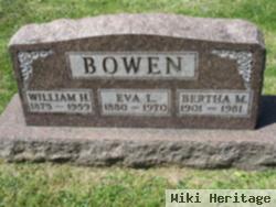 Bertha M Bowen