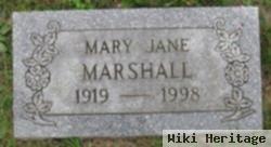 Mary Jane Hunter Marshall