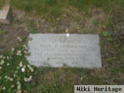 Paul F Lehman