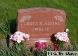 Leota K Wolff Askins