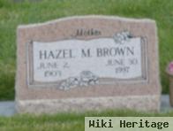 Hazel M Brown