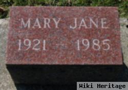 Mary Jane Robinson