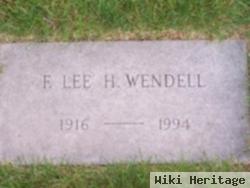 Francis Lee Higginson Wendell