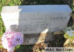 George Henry Varble