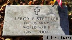 Leroy E Stettler