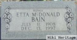 Etta Mcdonald Bain