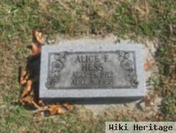 Alice Eleanor 'blanche' Kennedy Hess