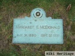 Margaret E. Mcdonald