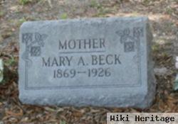 Mary A. Wines Beck