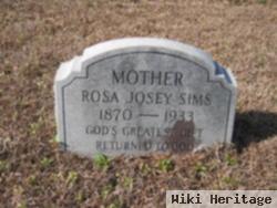 Rosa Josey Sims