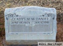 Gladys M Mcdaniel