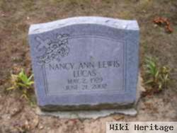 Nancy Ann Lewis Lucas