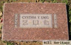 Cynthia Yvonne Emig