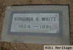 Virginia Holmes Henderson White