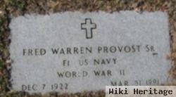 Fred Warren Provost, Sr