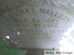 Rev John L Mallery