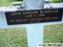 John Simeon Blakslee