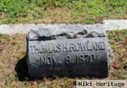 Thomas H Rowland