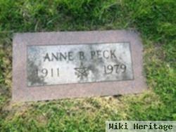 Anne B Peck