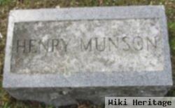 Henry Munson, Sr