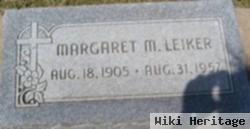 Margaret M Leiker